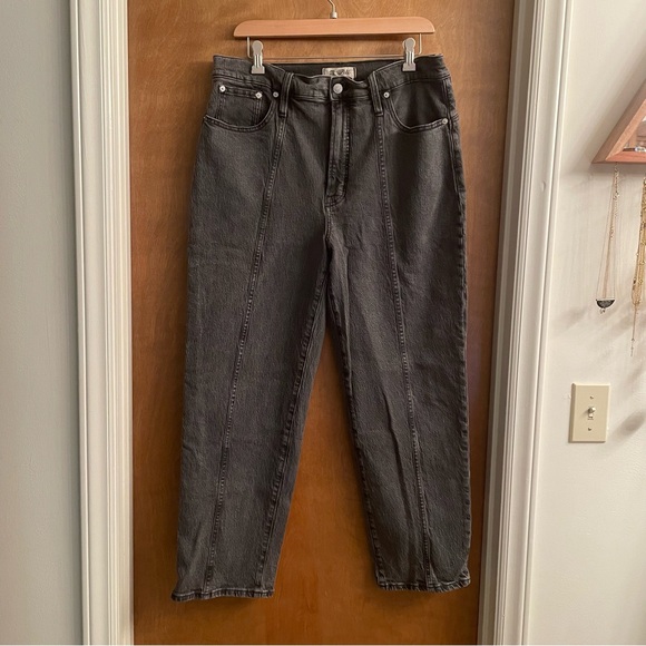 Madewell The Perfect Vintage Straight Jean in Meaford Wash: Seamed Edition - Picture 3 of 7